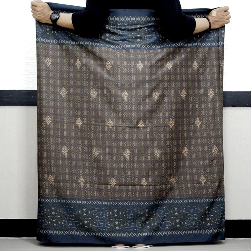 Product image Kois Batik - Sarung pria Dewasa modern free peci rajut motif alkon Sarung Dewasa Alkon 1