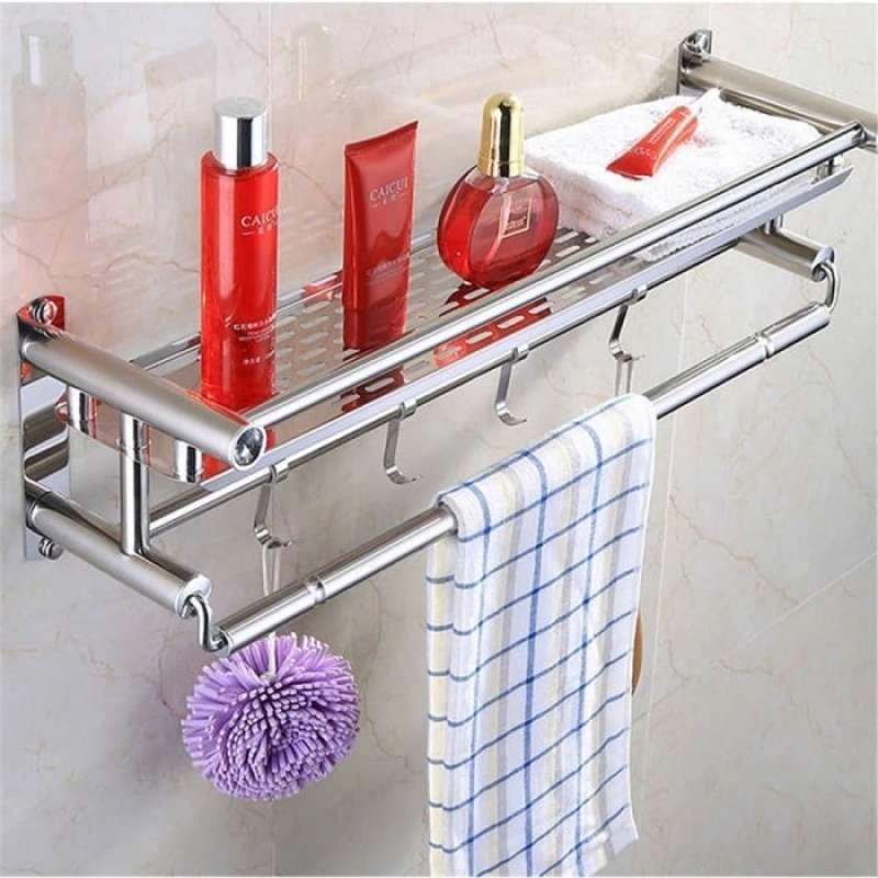 Product image [PO] Orderpedia Kichen - Rak Toilet Gantungan Handuk Alumunium 1000gr Random