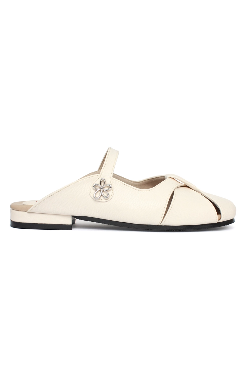 Product image Lebianca - LN 15-01 Sepatu Sendal Wanita Nyaman Ivory dan Coklat 36 IVORY