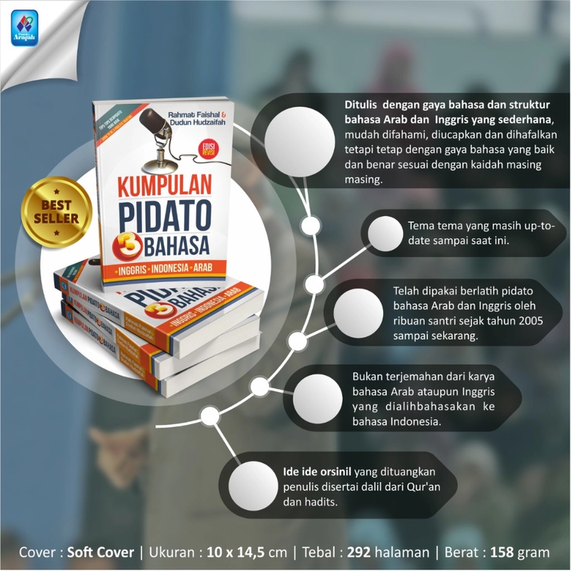 Product image Kumpulan Pidato 3 Bahasa SC Soft Cover