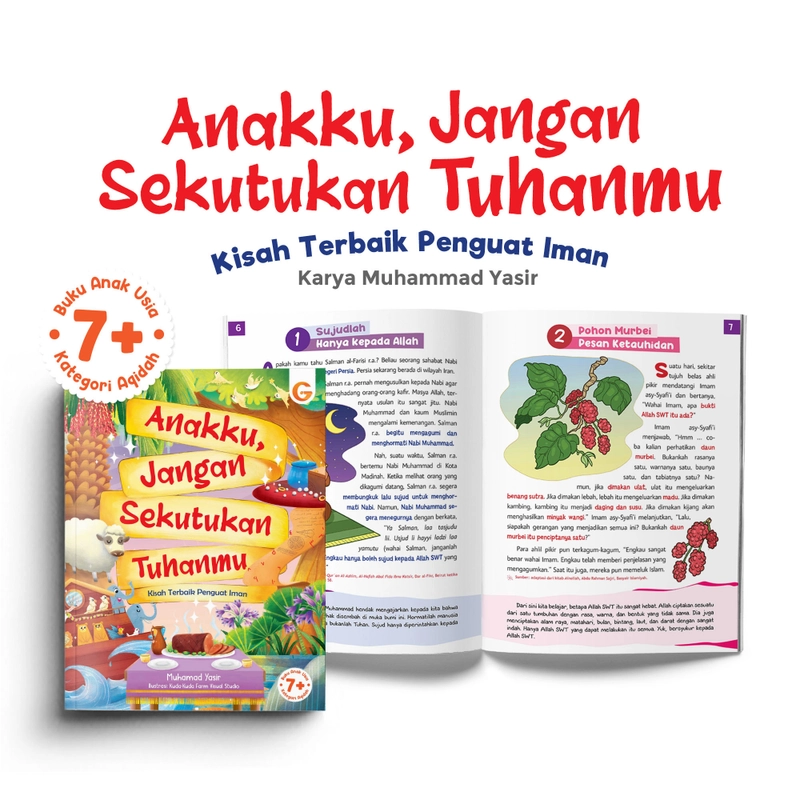 Product image Gema Insani - Anakku Jangan Sekutukan Tuhanmu 28 x 21 SC