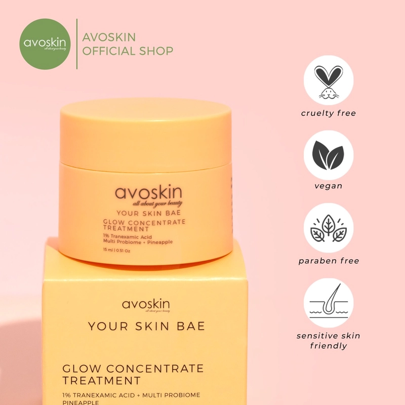 Product image AVOSKIN OFFICIAL - YSB Glow Concentrate Treatment 1% Tranexamic Acid + Multi Probiome + Pineapple 15 ml Tranexamic Acid