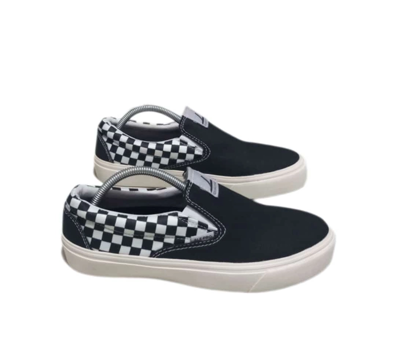 Product image ALZ PRO 9107 Black Catur Sepatu Kanvas Slip On Wanita 36 Black Catur