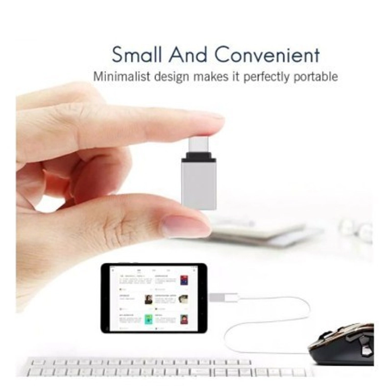 Product image KAMJE OTG Mini USB Tipe C Port Konektor Non Kabel Converter Connector KMJ050 all variant all variant
