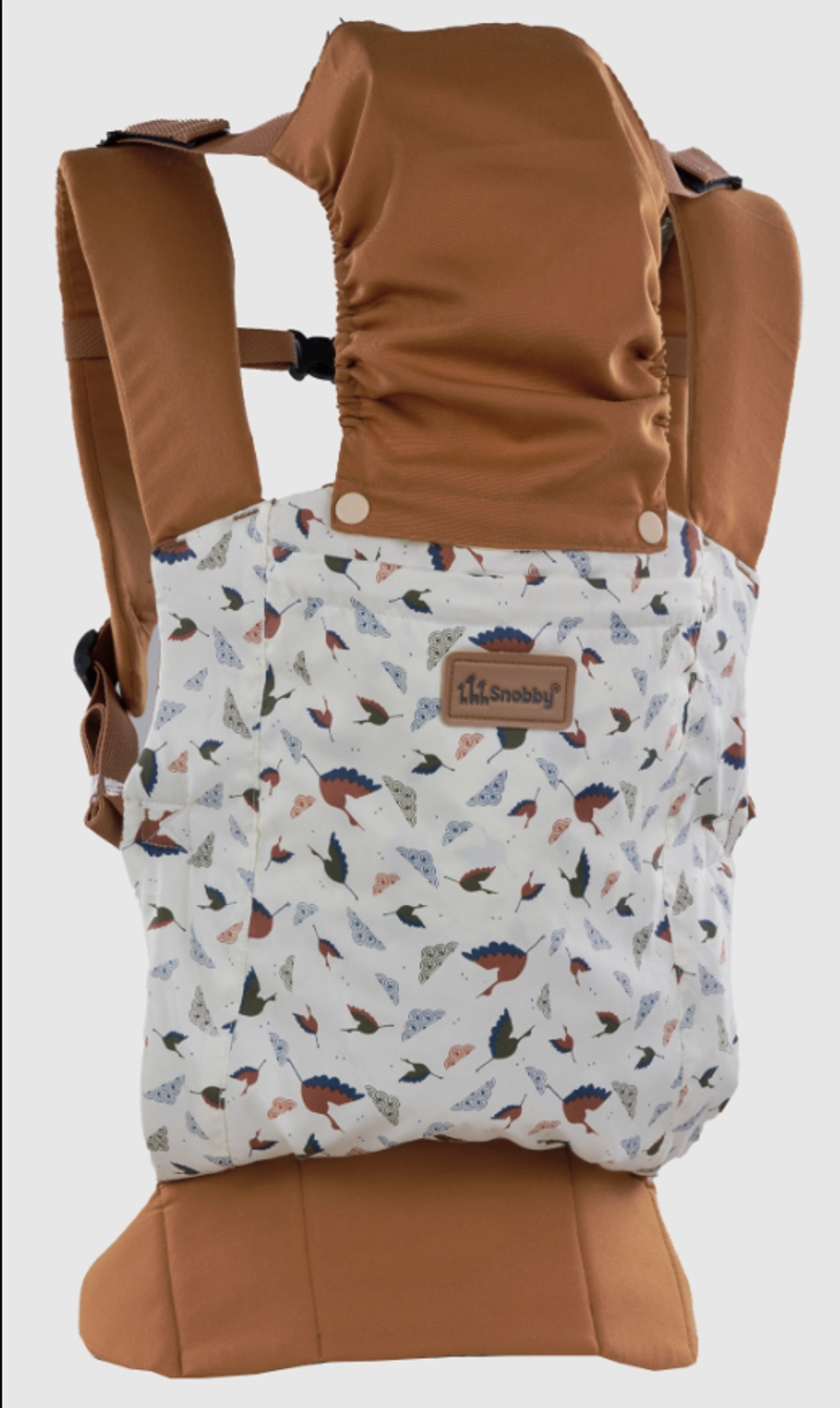 Product image SNOBBY BABY - SBG5944 GENDONGAN RANSEL M-SHAPE SWAN SERIES All Size Coklat