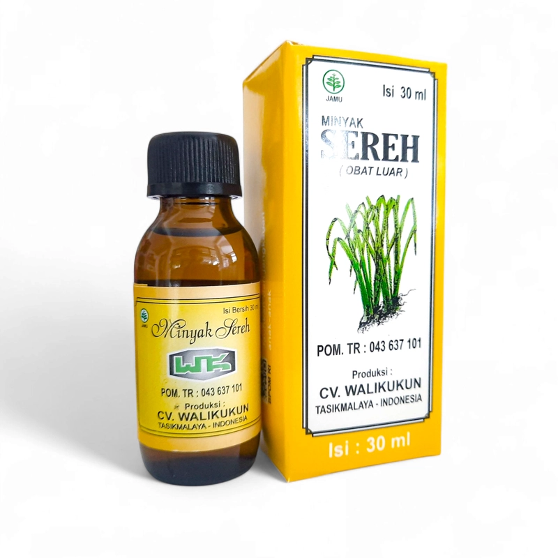 Product image CV. Ayu Group - MINYAK SEREH WALIKUKUN - Minyak Gosok Untuk Pegal Linu & Gatal / Obat Gosok Herbal / Aroma Terapi 30 ml