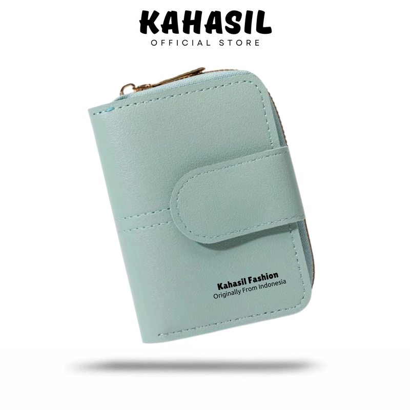 Product image KAHASIL - Dompet Lipat Wanita Bahan Kulit PU Leather KHDP38 all variant TOSCA