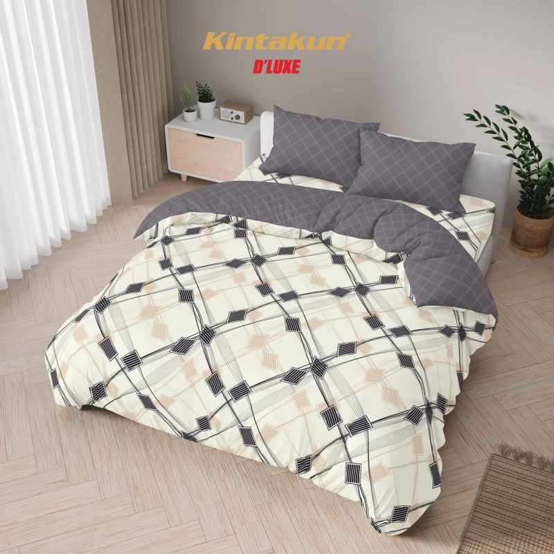 Product image Kintakun - Kintakun Bedcover Set 160/180 Dluxe New T25 Multivarian 160 x 200 Fitted Artha
