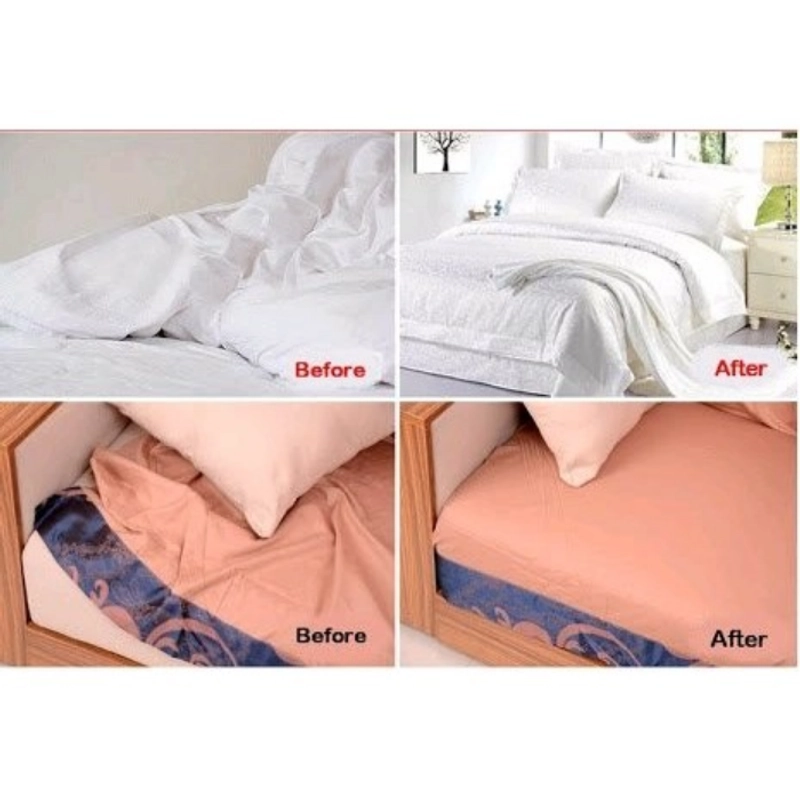 Product image KAHASIL - Jepitan Pengait Penjepit Karet Sudut Sprei Bed Cover Tali Pengikat Pengencang Ujung Kasur KMJ235 PUTIH