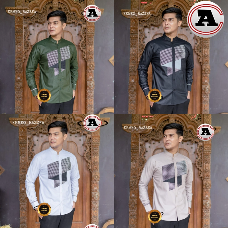 Product image Koko asakhi collection - KOKO LENGAN PANJANG- KOKO RAZZKA BERBAGAI VARIAN M LATTE