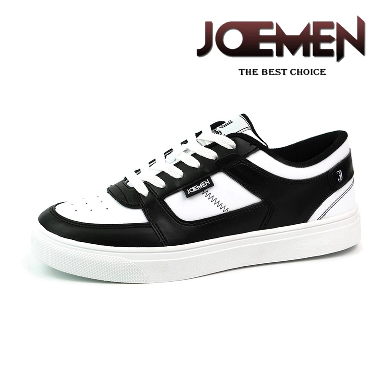 Product image Joemen Official - Sepatu Pria Sneakers Joemen J 72 Original Brand Sepatu Sneakers Ori Sport Untuk Kerja Sekolah K 39 Hitam Putih