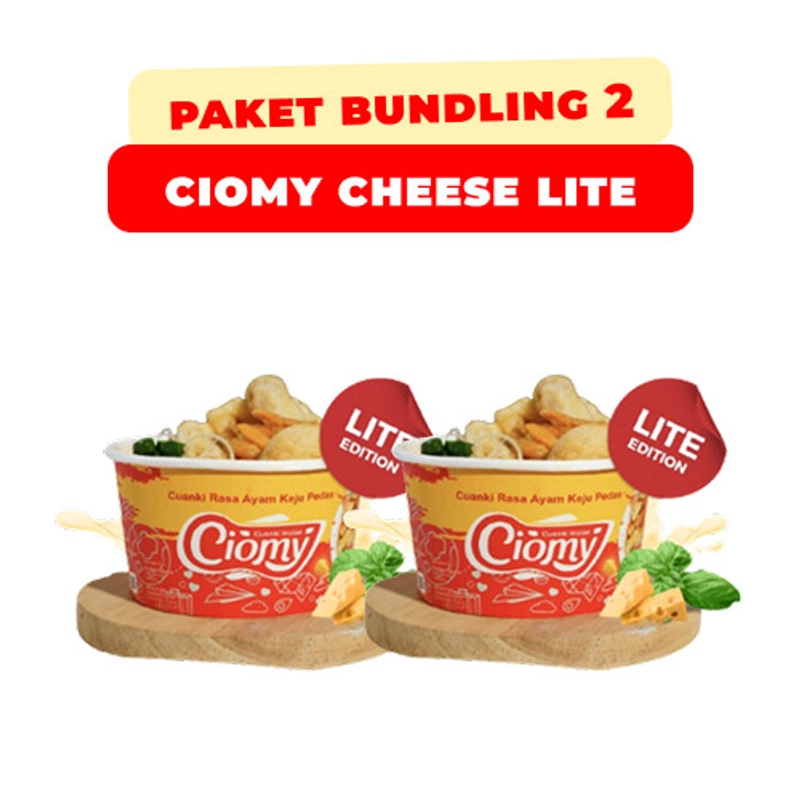 Product image CIOMY - Bundling 2 Cuanki Cheese Cup Lite 30gr Bundle 2 Pcs