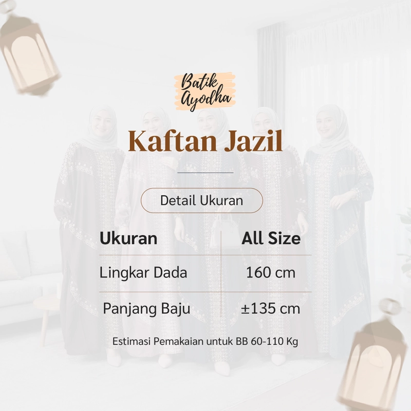 Product image Batik Ayodha - KAFTAN JAZIL ALLSIZE JUMBO Allsize A