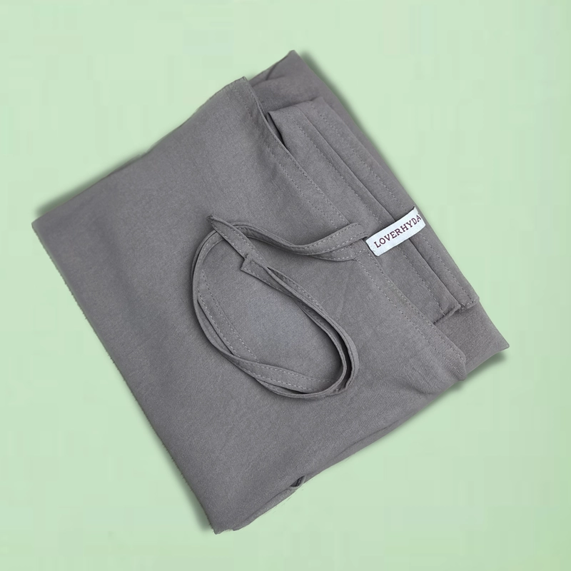 Product image Loverhydar - Loverhydar - Hijab Bergo Cyra Crinkle L Espresso