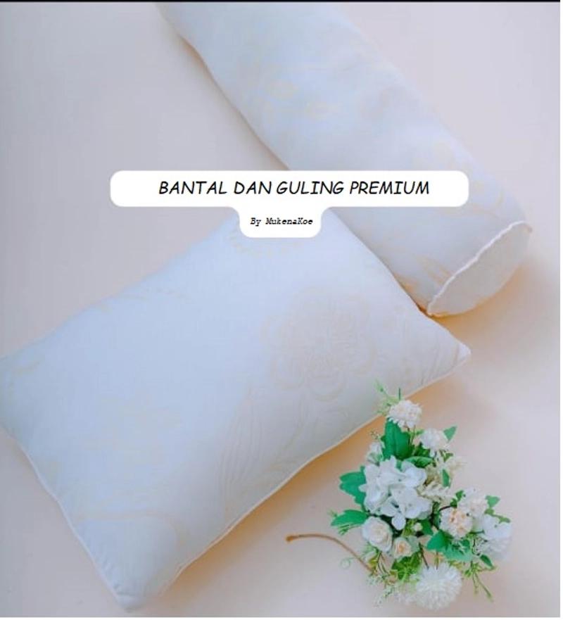 Product image Mukena Koe - BANTAL GULING STANDART HOTEL 100 PERSEN SILICON LITE GULING Polos