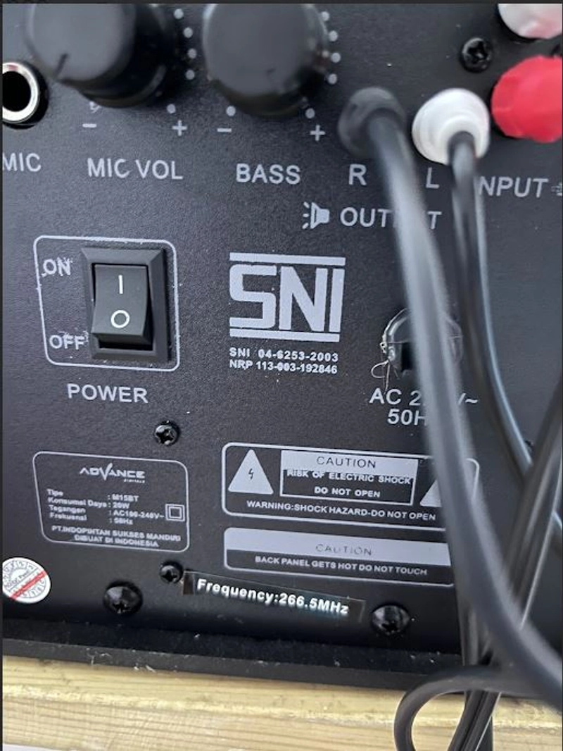 Product image Advance Digitals Indonesia - Speaker K-1508 Meeting Bluetooth Salon Ukuran 15 Inch + 2 Mic Wireless - Default