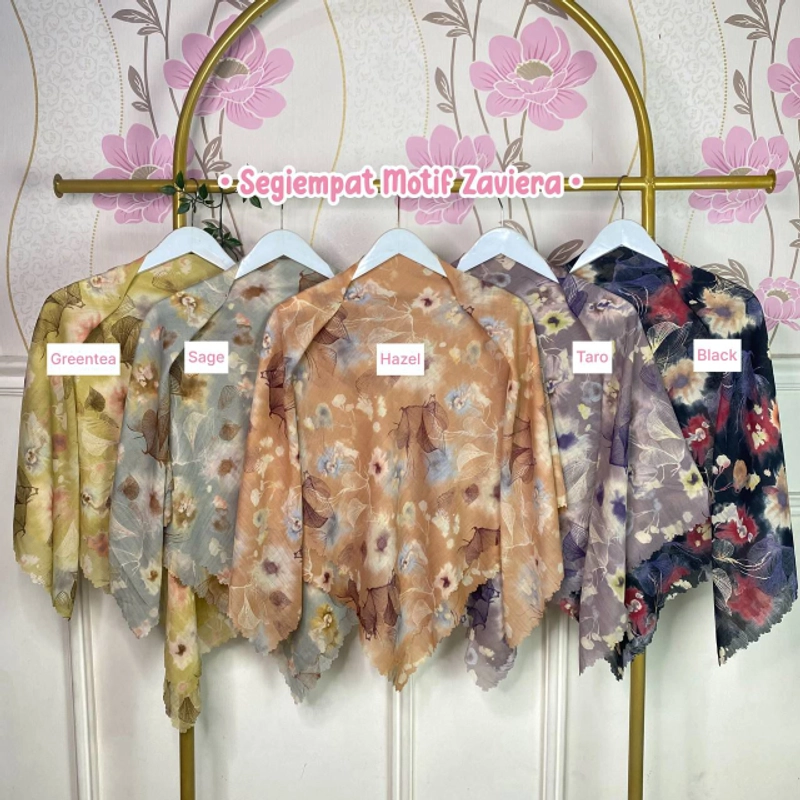 Product image Milyarda Hijab - Paket Hampers Box SegiEmpat Motif 2pcs Box