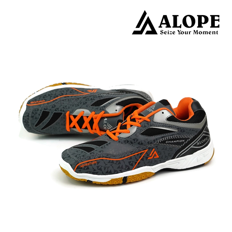 Product image ALOPE OFFICIAL - ALOPE - BUNDLING SEPATU OLAHRAGA MEXO FREE SANDAL VARRO WARNA RANDOM 39 ABU ORANGE