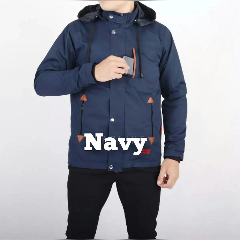 Product image Jaket Pria // Jaket parka riders // Jaket Semi Parka leminho // Jaket Cowok japanese HIJAU M