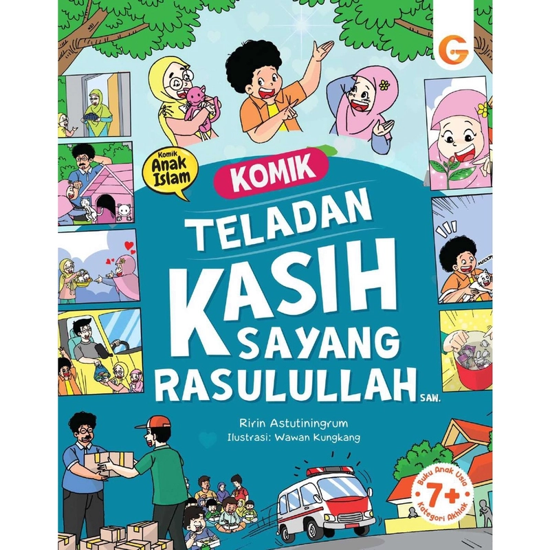 Product image Gema Insani - Komik Teladan Kasih Sayang Rasulullah 19 x 24 cm SC