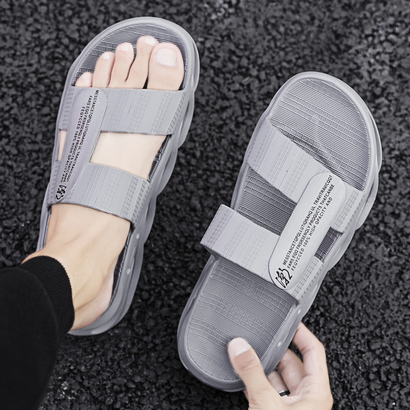 Ranjojo - Sandal Gunung Pria Slide Ranjojo Sandal Pria Grizle High QualityB4 39/40 GREY