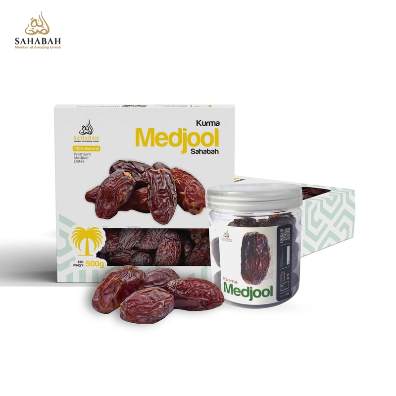 Product image Kurma Medjol Sahabah Premium - Kurma Medjool Asli - Medjool - Kurma Mejol 150g Manis