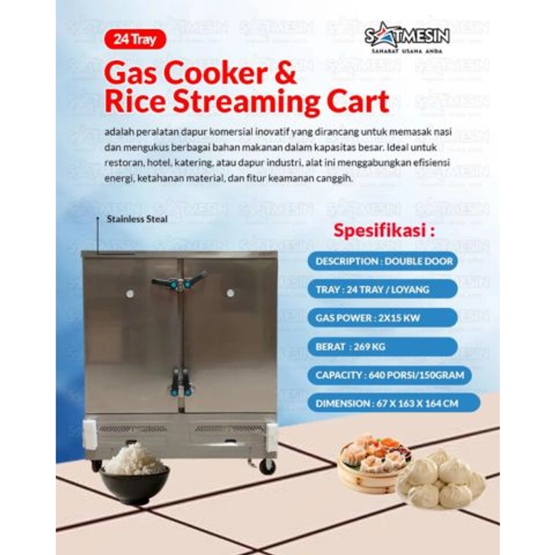Product image SATMESIN - SATF-RSC24 SATMESIN RICE STEAMER STANDAR STANDAR