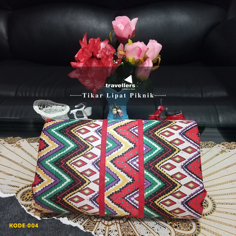 Product image Travellers - Tikar Lipat Tikar Piknik Microsatin Waterproof Uk 150 x 300 cm Uk 150 x 300 cm Kode 004