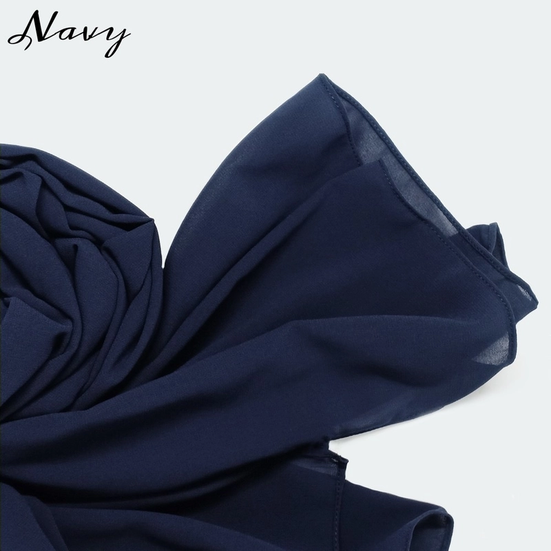 Product image Acla Daily - Jilbab Asyifa Pashmina Bergo Instan Tali Premium Diamond All size Navy