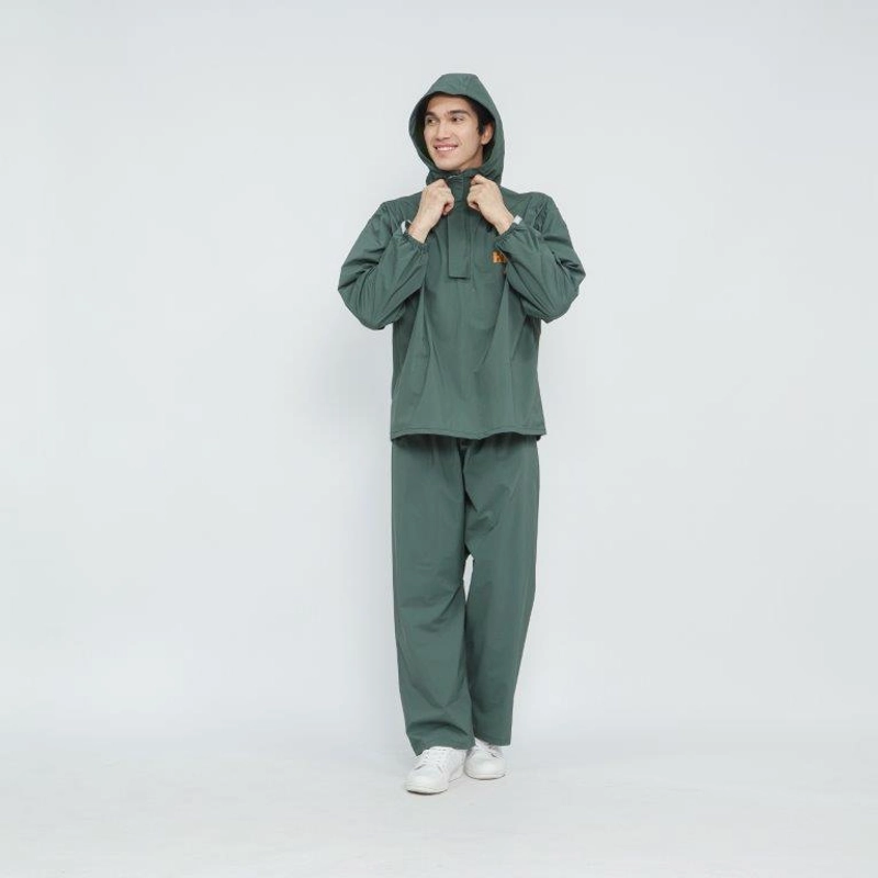Product image South Legend - South Legend - HIjasku Jas Hujan Setelan Pvc Tebal Pria Wanita Setelan Jumbo ALLSIZE Army