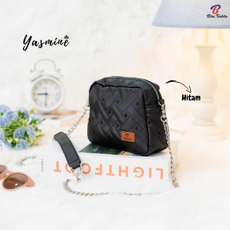 Product image Fashopid - BIRU TSABITA TAS SELEMPANG WANITA YASMINE BAG ALL HITAM