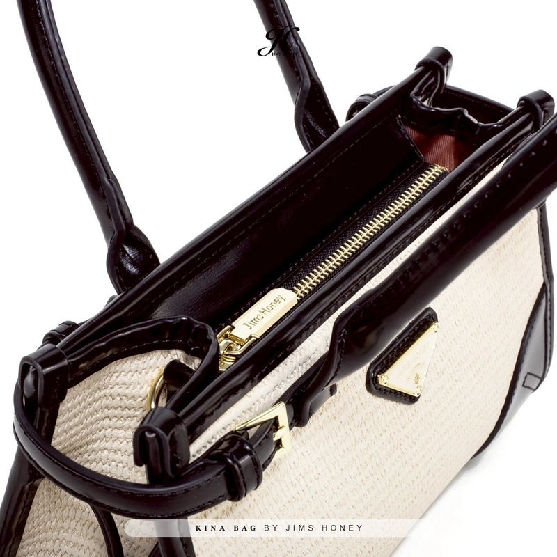 Product image JIMSHONEY SUKABUMI - KINA BAG JH-921 WHITE-BLACK