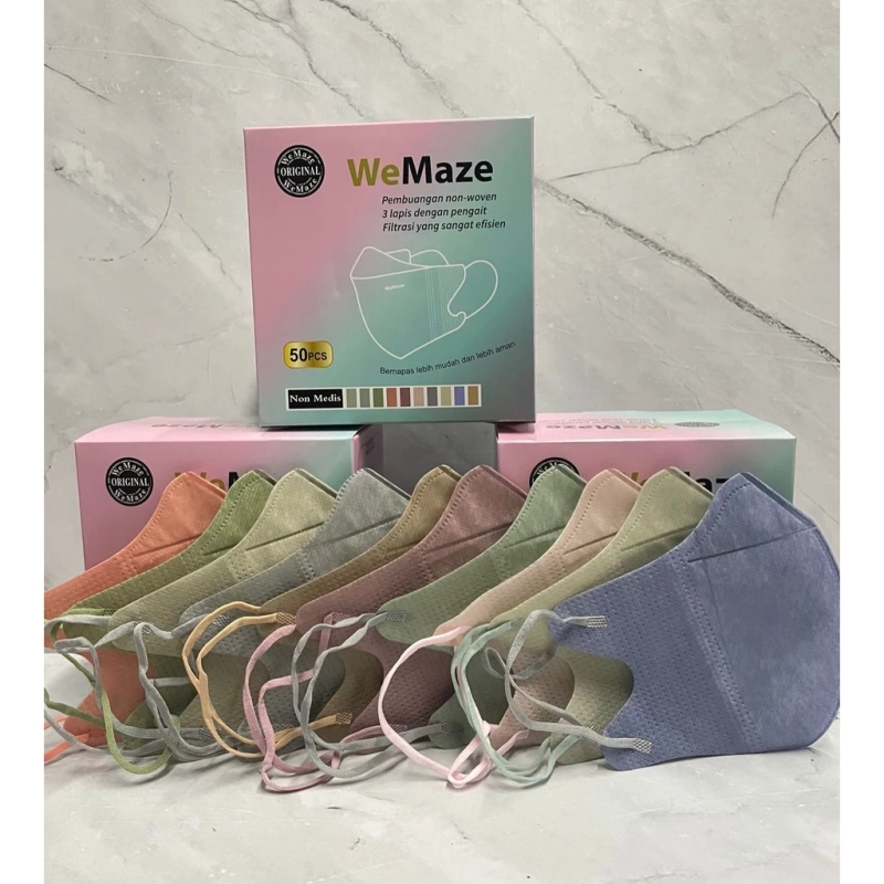 Product image Halika - Masker Ducbill Fashion warna Pastel Dewasa Isi 50 pcs