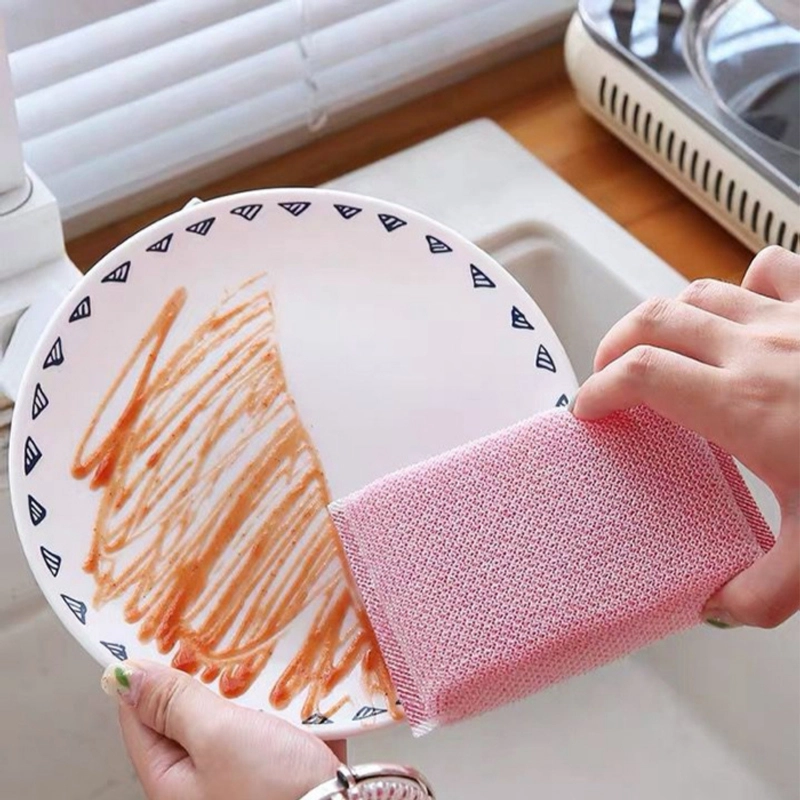 Product image KAMJE Spons Spon Sponge Cuci Piring Busa Pembersih Sabut Jaring Serbaguna KMJ106 KMJ106 RANDOM