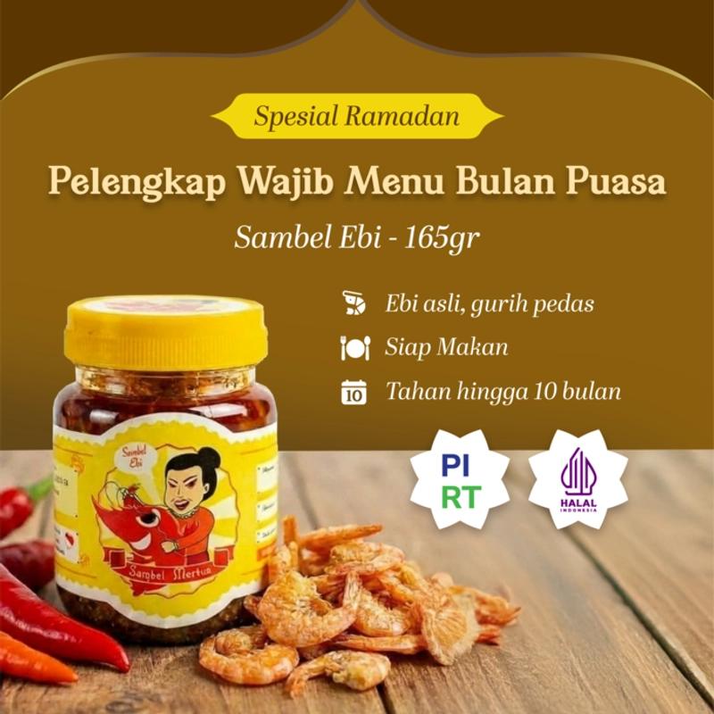 Product image Sambel Mertua Sambel Ebi 165 gr Kuning