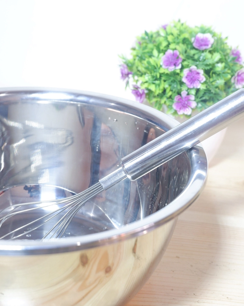 Product image Mumtazqu Store - Alat kocokan adonan kue alat kocokan telur stainless steel Kecil stainless steel