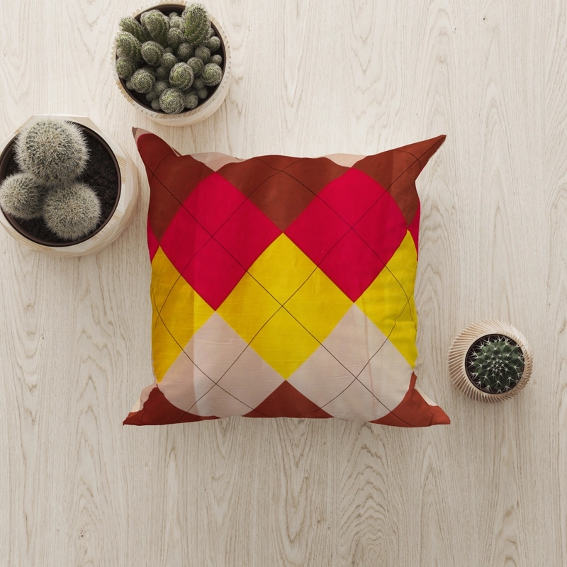 Product image Berkah Saluyu - Sarung bantal kursi/Sarung Bantal Sofa Resleting 30x30cm Brick