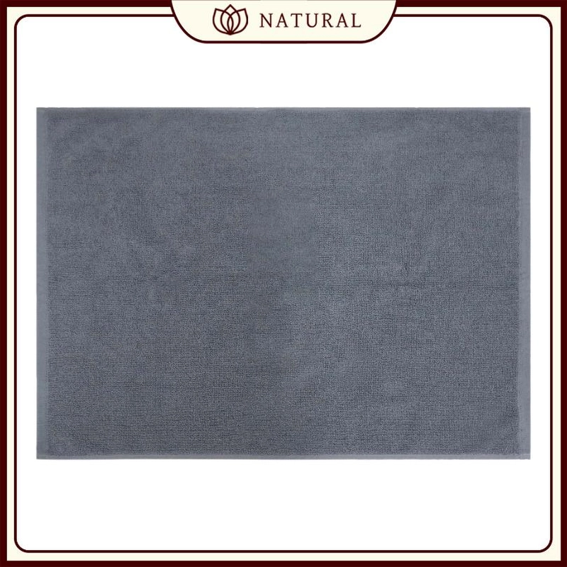 Product image Chalmer - Keset Hotel Natural By Chalmer 50 x 70 cm Seri Hotel Keset Tebal 50 x 70 cm 1 pcs - Grey