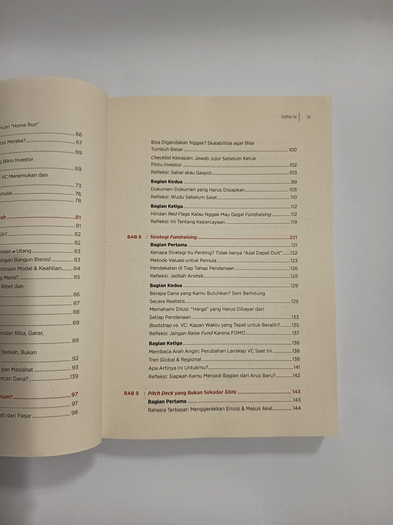 Product image Serikat Usaha Muhammadiyah Official - Buku Muslim Entrepreneurs Guide To Venture Capital Fundraising 400 Merah