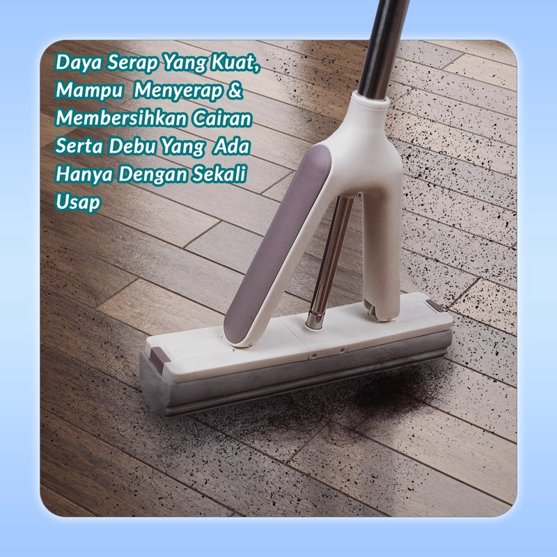 Product image CRIO - Crio Magic MOP PVA Alat Pel Praktis Kain Kanebo 37 x 33 x 15 / 2,3kg Krem Ungu