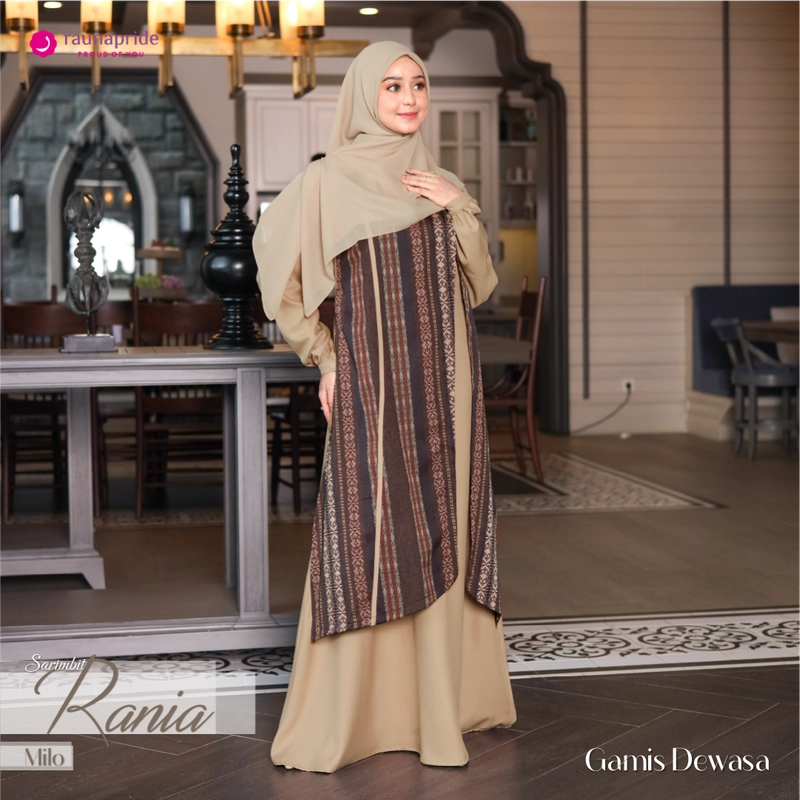 Product image RAUNAPRIDE OFFICIAL - SARIMBIT RANIA - MILO S/10 GAMIS DEWASA