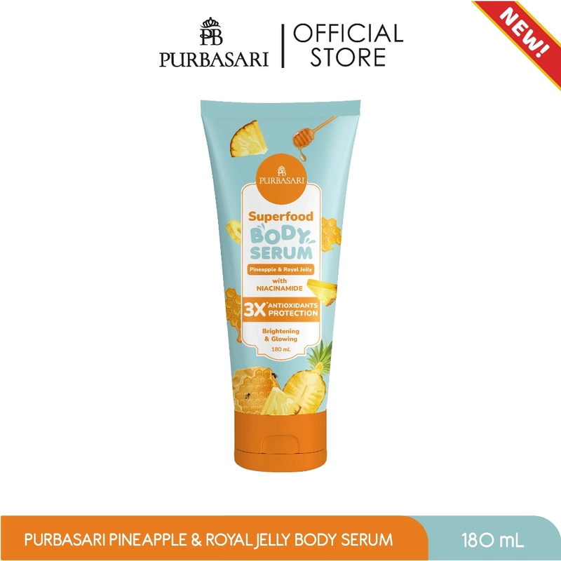 Product image Purbasari - SUPERFOOD BODY SERUM 180ML PINEA & ROYAL