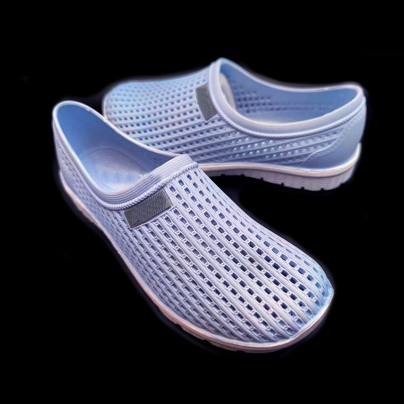 Product image Lanc Fashion - Sepatu Formal air flow Slip On Soft Rubber Fashion Big Size Biru 37 biru