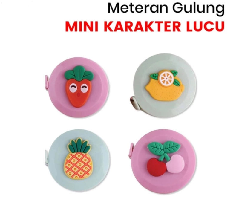Product image Alcante - Meteran Gulung Mini buah 30gr random