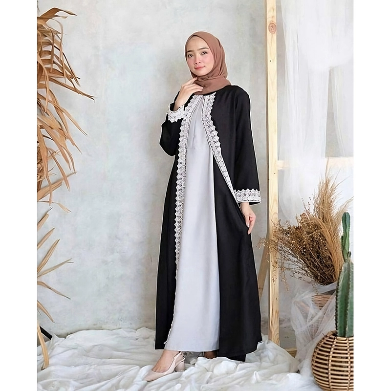 Product image Ladee Official - DRESS MODEL GRISELLA Fit to L BLACK