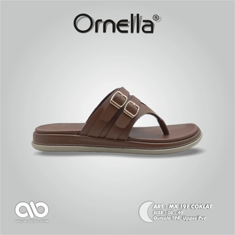 Product image Odillon - Ornella - MX 191 / Sandal Jepit Wanita Casual 36 BROWN