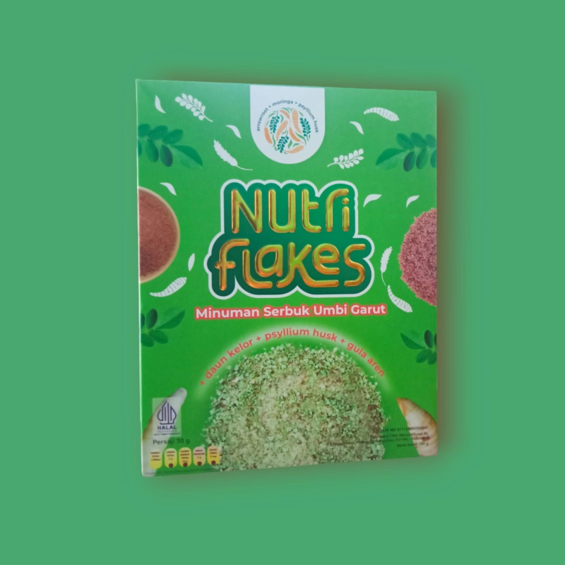 Product image CV. Ayu Group - nutri flakes minuman serbuk umbi garut - cocok untuk penderita maag kronis 280 gram