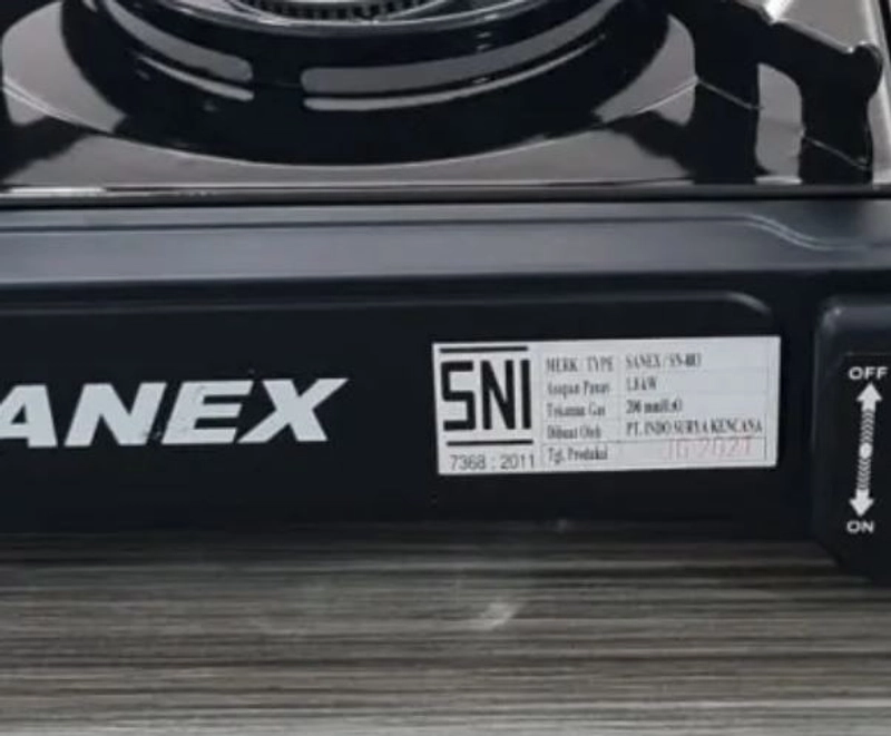 Product image UTAMAMEGA - Kompor Gas Portable 1 Tungku Sanex SKG-584 Type SKG-584