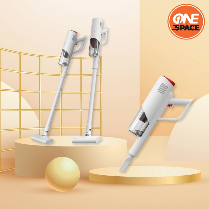 Product image One Space Aksesoris - Deerma Vacuum Cleaner DX300 15KPA Penyedot Penghisap Debu Warna White