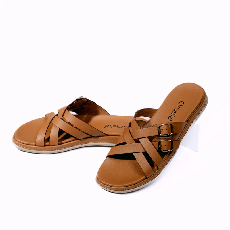 Product image Odillon - Ornella - MX 194 / Sandal Slip On Wanita Casual 36 TAN
